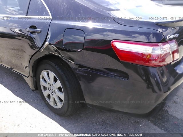 4T1BE46K97U692820 - 2007 TOYOTA CAMRY NEW GENERAT CE/LE/XLE/SE BLACK photo 6
