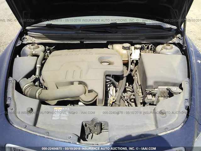 1G1ZA5E13BF135064 - 2011 CHEVROLET MALIBU LS 深蓝色 照片 10