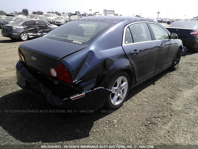 1G1ZA5E13BF135064 - 2011 CHEVROLET MALIBU LS 深蓝色 照片 4