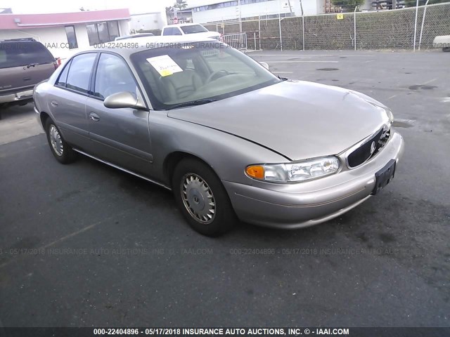 2G4WY55JX21260961 - 2002 BUICK CENTURY LIMITED GOLD photo 1