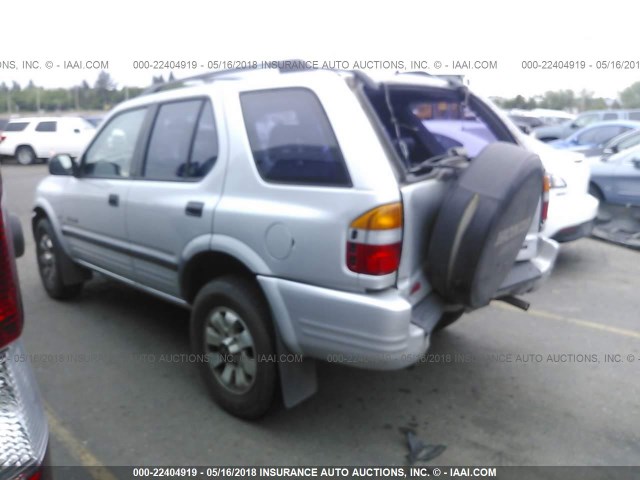 4S6CM58W3W4424798 - 1998 HONDA PASSPORT EX/LX 银色 照片 3