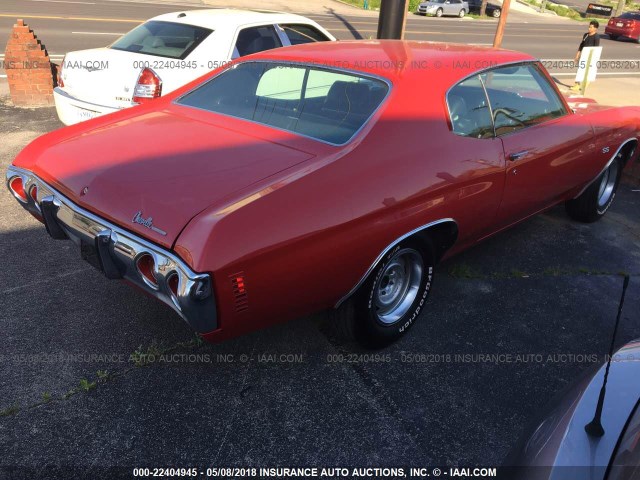 1363711505931 - 1971 CHEVROLET CHEVELLE SS  RED photo 4