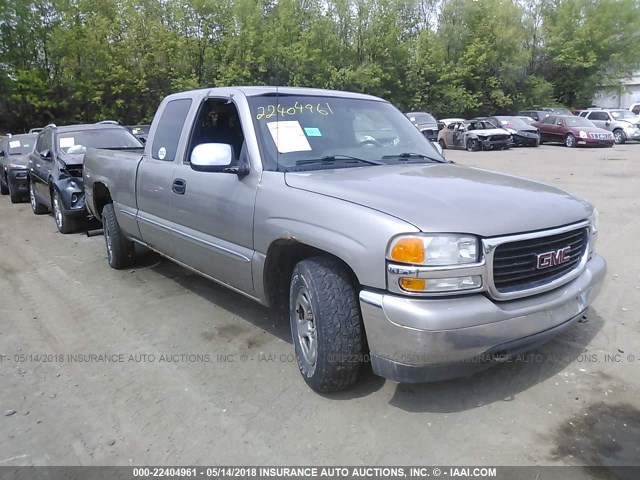 2GTEC19T411362161 - 2001 GMC NEW SIERRA C1500 GOLD photo 1