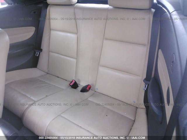 WBAUN13508VH77549 - 2008 BMW 128 I BLACK photo 8