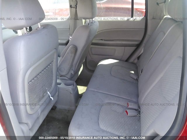 3GNBAAFW7BS600475 - 2011 CHEVROLET HHR LS RED photo 8
