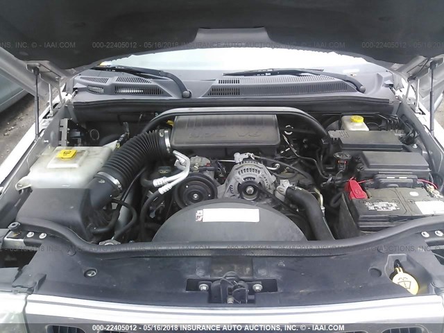 1J8HH48K28C141986 - 2008 JEEP COMMANDER SPORT ვერცხლისფერი ფოტო 10