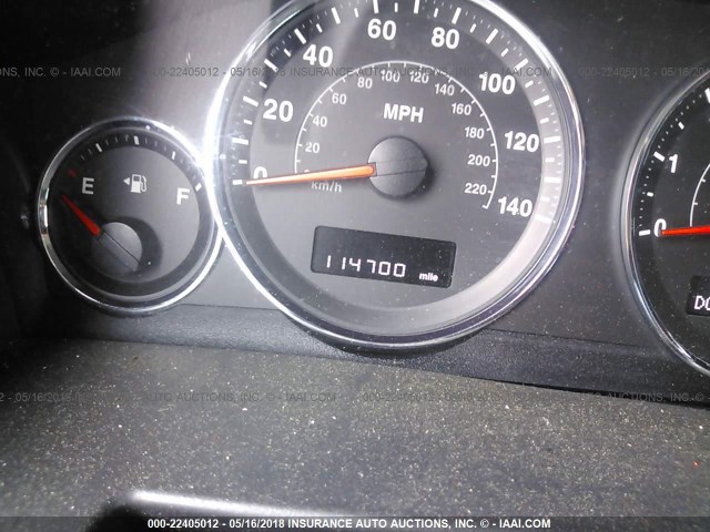 1J8HH48K28C141986 - 2008 JEEP COMMANDER SPORT ვერცხლისფერი ფოტო 7