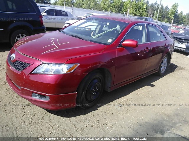 4T1BE46KX9U374319 - 2009 TOYOTA CAMRY SE/LE/XLE 红色 照片 2