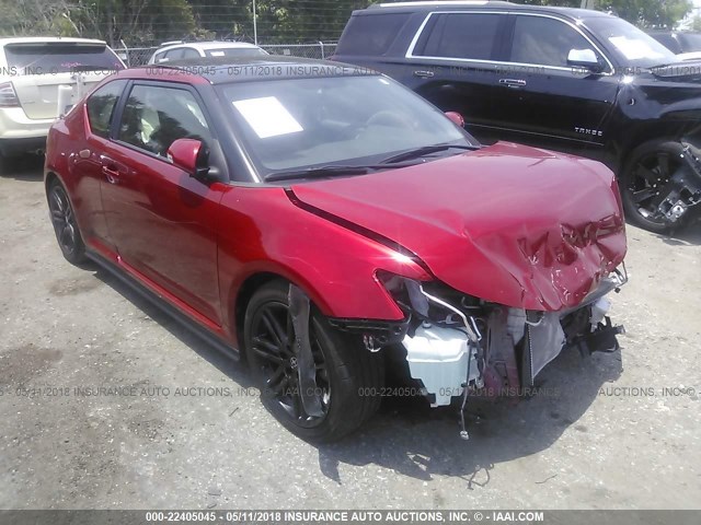 JTKJF5C75GJ026096 - 2016 TOYOTA SCION TC 红色 照片 1