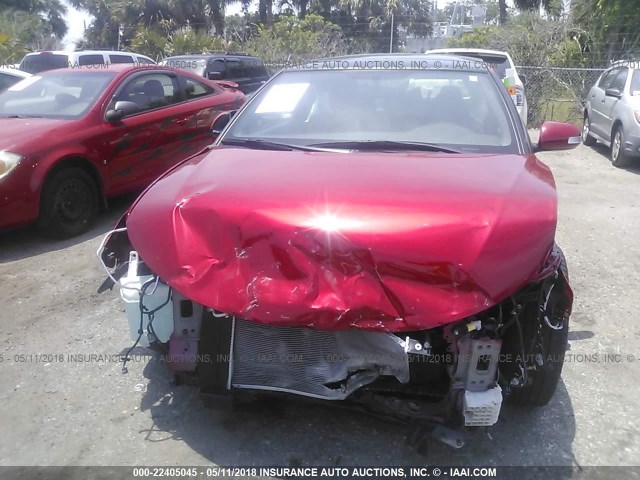 JTKJF5C75GJ026096 - 2016 TOYOTA SCION TC 红色 照片 6