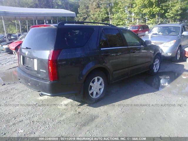 1GYEE637350152066 - 2005 CADILLAC SRX BLACK photo 4