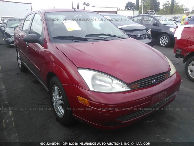 1FAFP3438YW277988 - 2000 FORD FOCUS SE/SE SPORT RED photo 1