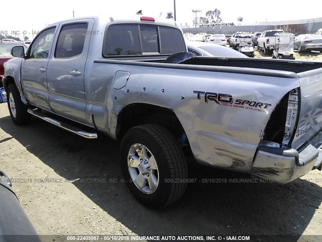 3TMKU4HN5FM046319 - 2015 TOYOTA TACOMA DBL CAB PRERUNNER LNG BED SILVER photo 6