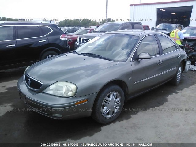 1MEHM55S32G613544 - 2002 MERCURY SABLE LS PREMIUM GREEN photo 2