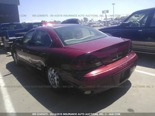 1G2NE52F64M602085 - 2004 PONTIAC GRAND AM SE MAROON photo 3