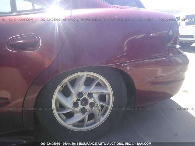 1G2NE52F64M602085 - 2004 PONTIAC GRAND AM SE MAROON photo 6