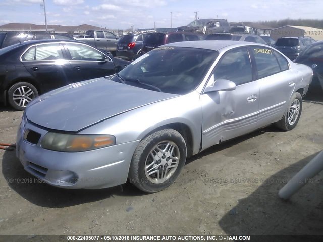 1G2HX52K134171433 - 2003 PONTIAC BONNEVILLE SE SILVER photo 2