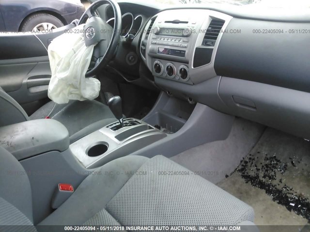 5TELU42N66Z207938 - 2006 TOYOTA TACOMA DOUBLE CAB ლურჯი ფოტო 5