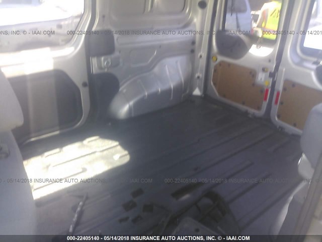 NM0LS7DN8DT169898 - 2013 FORD TRANSIT CONNECT XLT SILVER photo 8