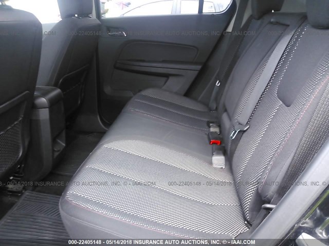 2GNALDEK4D6170718 - 2013 CHEVROLET EQUINOX LT BLACK photo 8