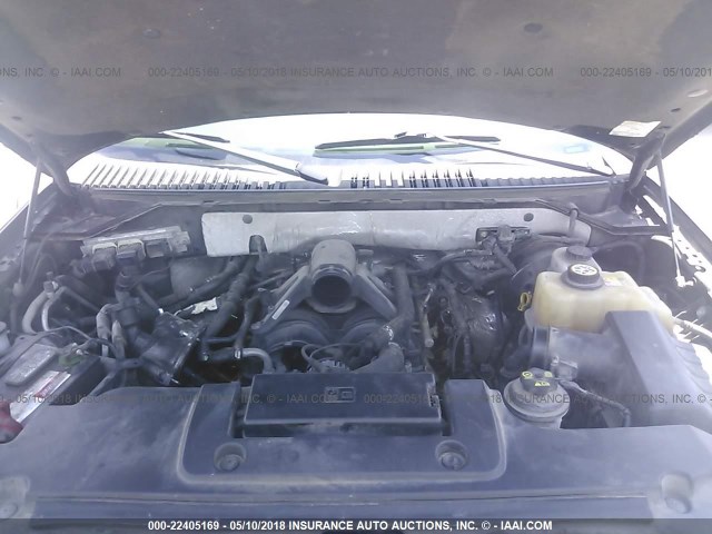 1FMFU19577LA61952 - 2007 FORD EXPEDITION LIMITED BLACK photo 10