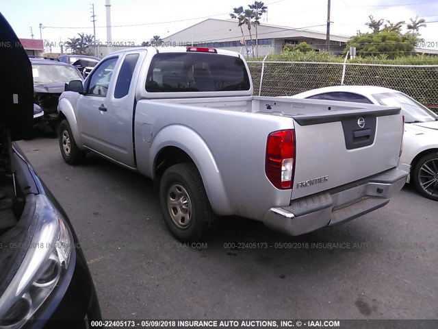1N6BD0CT1FN752432 - 2015 NISSAN FRONTIER S/SV SILVER photo 3