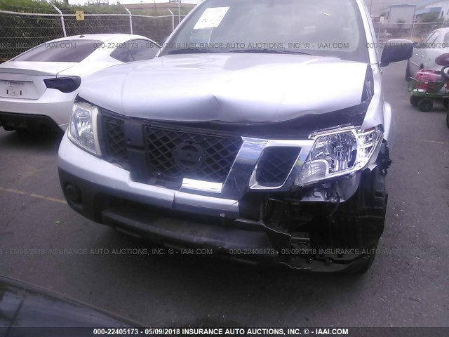 1N6BD0CT1FN752432 - 2015 NISSAN FRONTIER S/SV SILVER photo 6