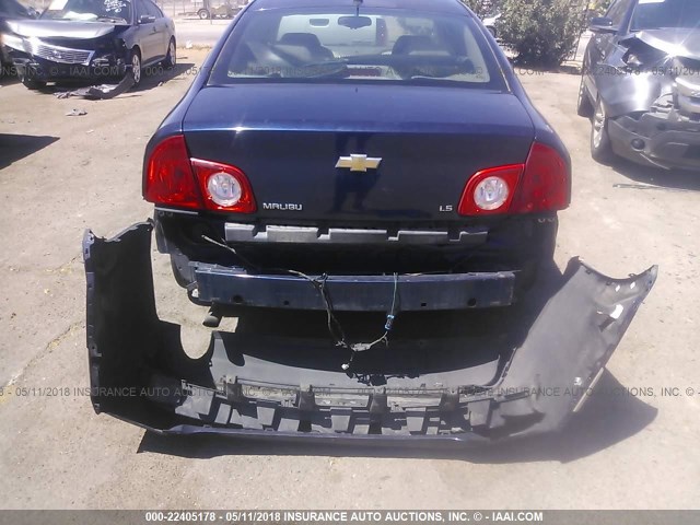 1G1ZG57N084280243 - 2008 CHEVROLET MALIBU LS 蓝色 照片 6