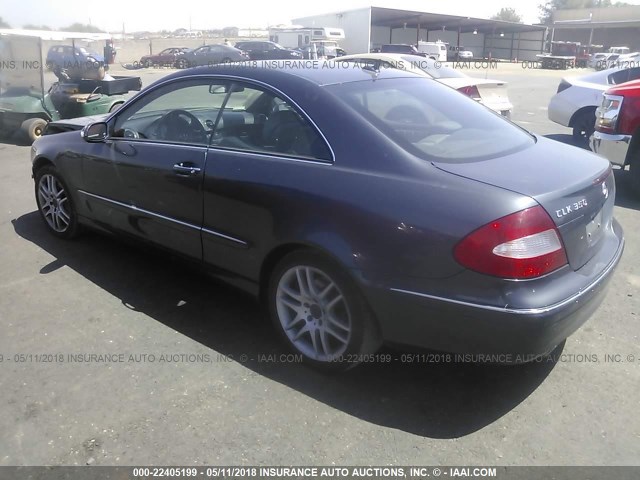 WDBTJ56H98F233841 - 2008 MERCEDES-BENZ CLK 350 GRAY photo 3