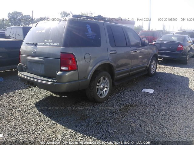 1FMZU75W32ZC01595 - 2002 FORD EXPLORER LIMITED 棕色 照片 4