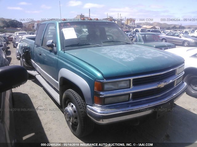 1GCHK39N1RE105272 - 1994 CHEVROLET GMT-400 K3500 GREEN photo 1