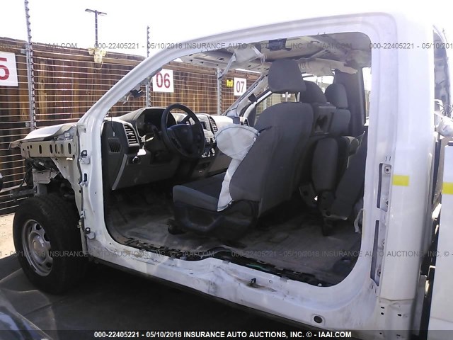 1FTEX1EF5GKD43891 - 2016 FORD F150 SUPER CAB WHITE photo 6