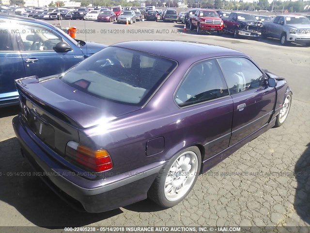 WBSBF9323SEH06499 - 1995 BMW M3 PURPLE photo 4