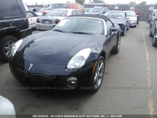 1G2MG35XX7Y139797 - 2007 PONTIAC SOLSTICE GXP BLACK photo 2