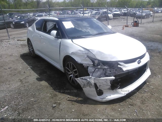 JTKJF5C78FJ000543 - 2015 TOYOTA SCION TC 白色 照片 1