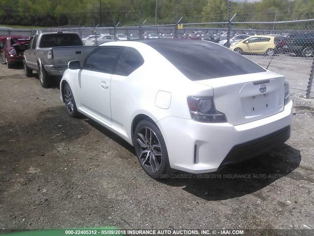 JTKJF5C78FJ000543 - 2015 TOYOTA SCION TC 白色 照片 3