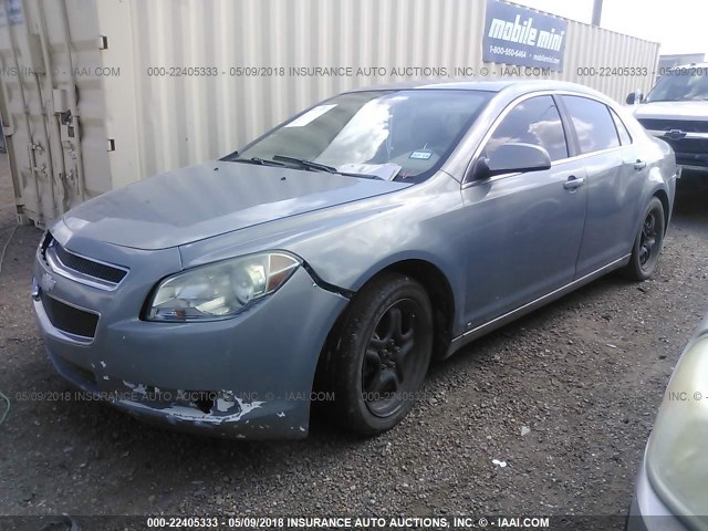 1G1ZH57B79F127805 - 2009 CHEVROLET MALIBU 1LT 蓝色 照片 2