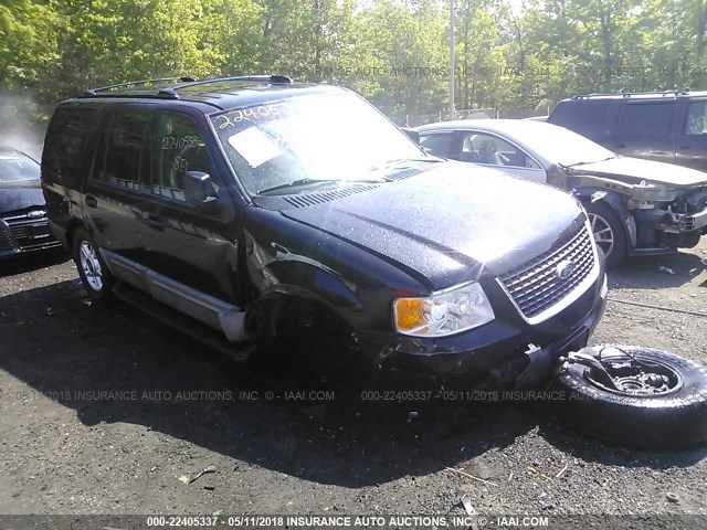 1FMRU15W03LB07871 - 2003 FORD EXPEDITION XLT შავი ფოტო 1