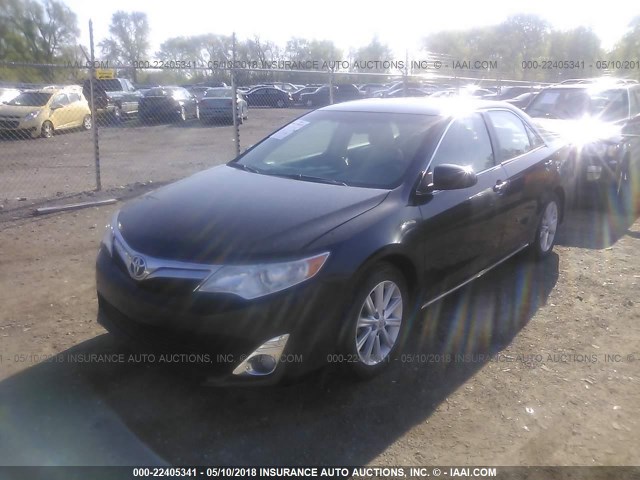 4T4BF1FK2CR227971 - 2012 TOYOTA CAMRY SE/LE/XLE 黑色 照片 2