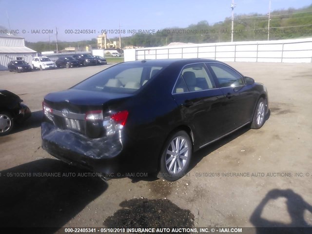 4T4BF1FK2CR227971 - 2012 TOYOTA CAMRY SE/LE/XLE 黑色 照片 4
