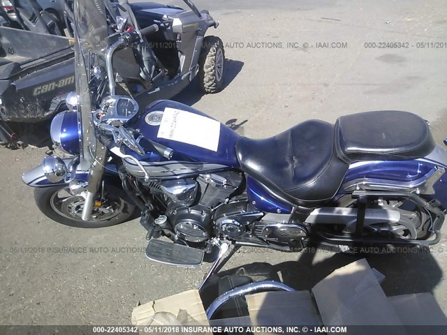 JYAVP25Y99A001047 - 2009 YAMAHA XVS1300 CTC BLUE photo 9