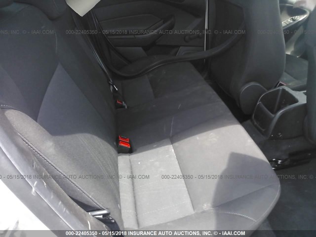 1FADP3E2XJL229803 - 2018 FORD FOCUS S GRAY photo 8