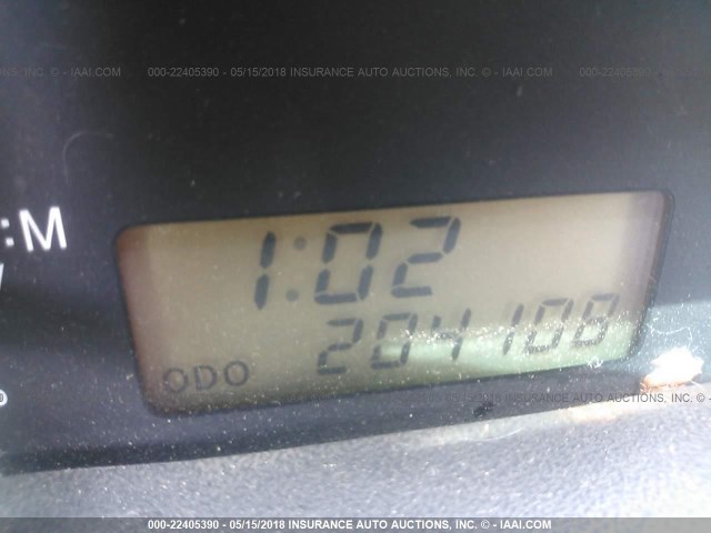 JTLKT334750181481 - 2005 TOYOTA SCION XB GRAY photo 7