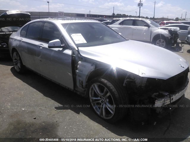 WBAKA4C57BC392378 - 2011 BMW 740 I SILVER photo 1