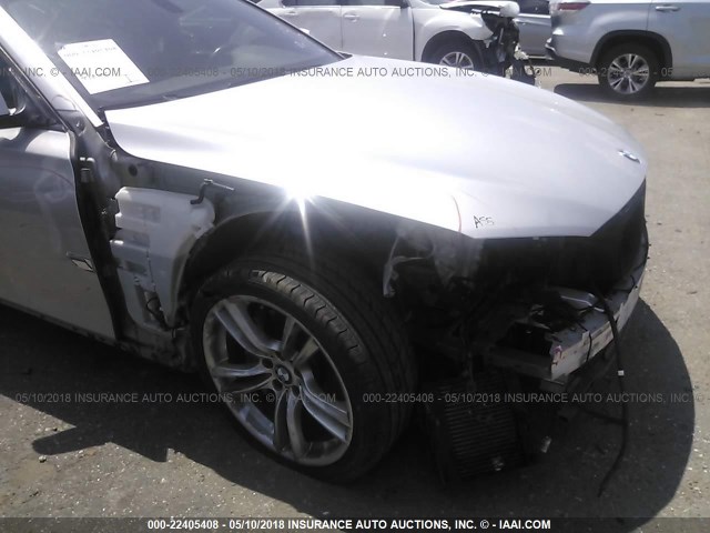 WBAKA4C57BC392378 - 2011 BMW 740 I SILVER photo 6