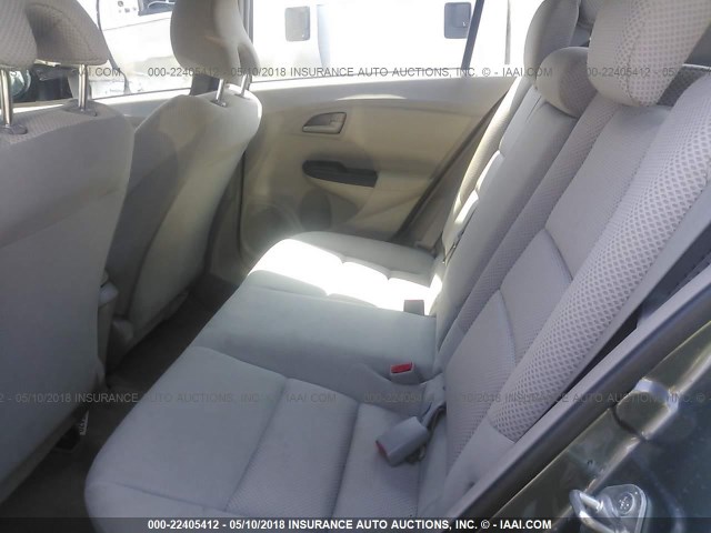 JHMZE2H50BS008755 - 2011 HONDA INSIGHT LX GRAY photo 8