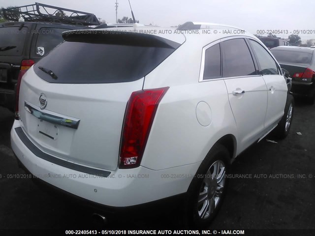 3GYFNAEY3BS541274 - 2011 CADILLAC SRX LUXURY COLLECTION WHITE photo 4