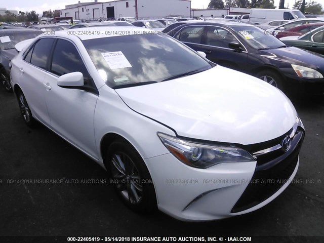 4T1BF1FKXHU364836 - 2017 TOYOTA CAMRY LE/XLE/SE/XSE WHITE photo 1
