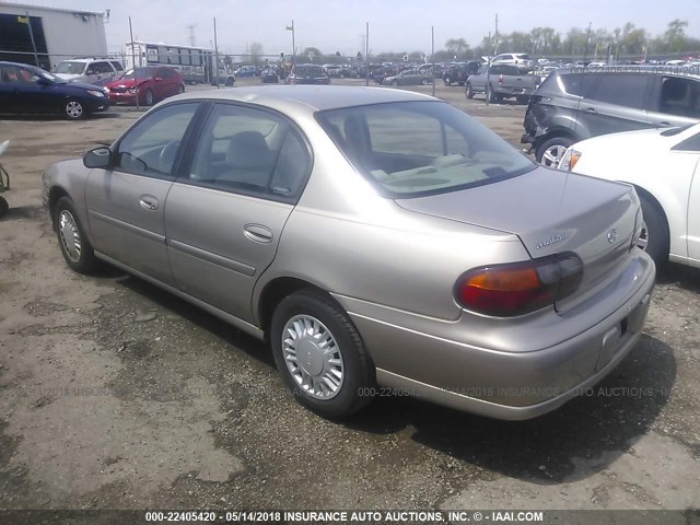 1G1ND52JXY6264437 - 2000 CHEVROLET MALIBU BEIGE photo 3