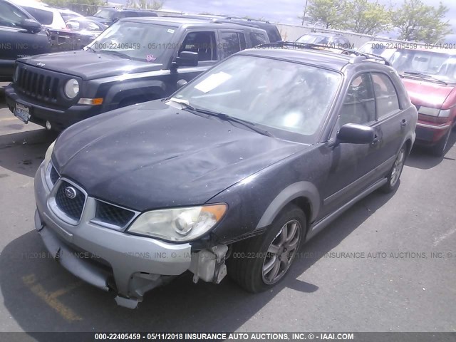 JF1GG63657G811426 - 2007 SUBARU IMPREZA OUTBACK SPORT/OUTBACK SPC BLACK photo 2